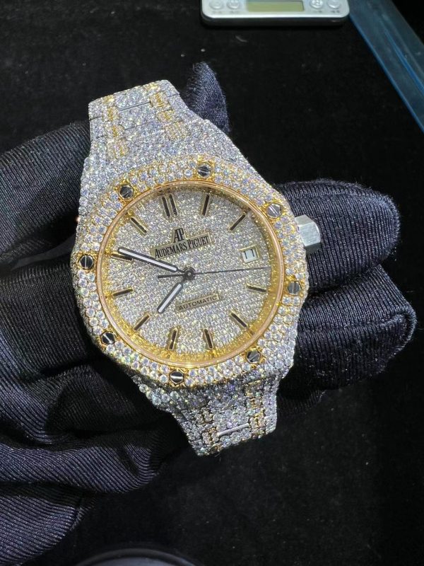 moissanite-audemars-piguet-royal-oak-77450