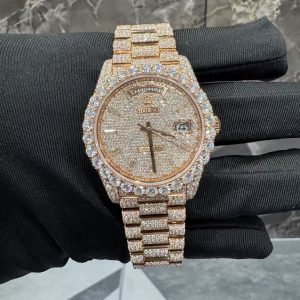 Moissanite watches Rolex