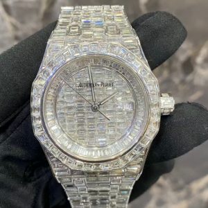 Audemars Piguet Royal Oak with Lab-Diamonds 15400