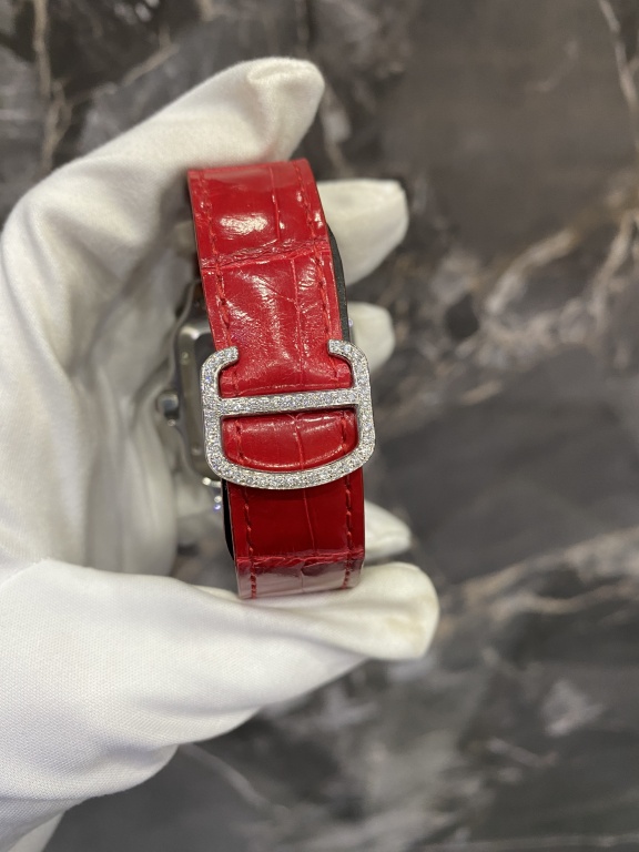 Cartier Lab Diamond Watch Men's - Image 5