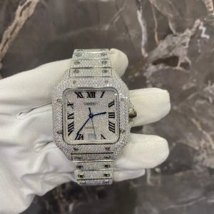 Cartier laboratory diamond watch
